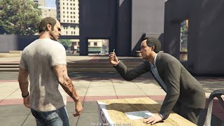 Legalize Smoking Weed Cut Scenes  GTA 5  Michael Trevor amp Franklin [upl. by Syhr]