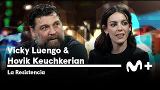 LA RESISTENCIA  Entrevista a Victoria Luengo y Hovik Keuchkerian  LaResistencia 28022024 [upl. by Orgalim]