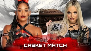 WWE 2K24 • Casket Match  Bianca Belair VS Liv Morgan  WWE [upl. by Charpentier]