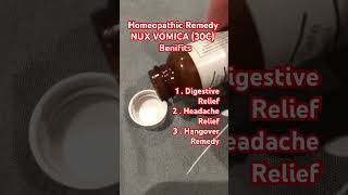 Nux Vomica 30C Natural Relief for Digestive Issues and Headaches nuxvomica viralshorts [upl. by Chappy539]