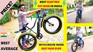 Best Electric Fat Bike In India  Elektron FAT CYCLE  Good Price Deal [upl. by Rein]