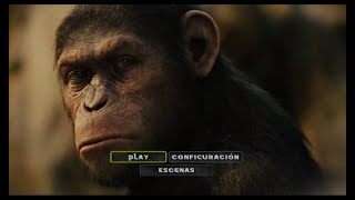 EL ORIGEN DEL PLANETA DE LOS SIMIOS RISE OF THE PLANET OF THE APES 2011  Inicio DVD España [upl. by Graig]