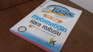 KPSS Matematiğin kara kutusuTek Kitap [upl. by Hinch]