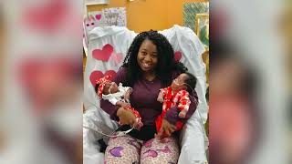 Twins Born at 22 Weeks Celebrate First Christmas at Home [upl. by Dorey]