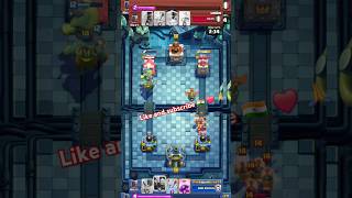 Enemy goes for it 😂🔥💪 ClashRoyale shortsfeed shorts [upl. by Braunstein]