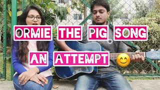 Ormie the pig song  Rushmi G Sharvi live cover Ft Nagesh Veerraj [upl. by Roselin417]