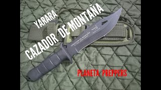 CUCHILLO YARARA CAZADOR DE MONTAÑA  PLANETA PREPPERS [upl. by Hertberg]