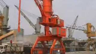 NEUERO Ship Unloader  Multiport Grain  South Korea [upl. by Chesna]