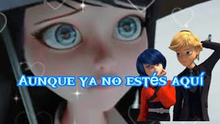 Aunque ya no estés aquí remix Miraculous  Marinette x adrien [upl. by Ylhsa]