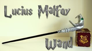 Lucius Malfoy Wand DIY [upl. by Akemet]