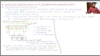 BEE UnitIII  Statically induced emf and dynamically induced emf  Transformers [upl. by Nylevol]