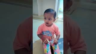 cutebaby saying mammayya my chitti thalli  panvithamahapotla [upl. by Studdard]