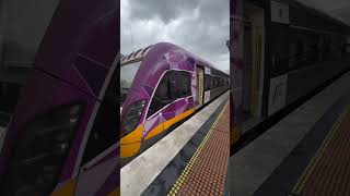 VLine VLocity Train  Traralgon Station Oct 2024 melbourne australia travel shorts [upl. by Assirok]