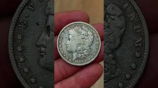 1879 Morgan Silver Dollar 🪙🗽 coins coin morgandollar history americancurrency coinhistory [upl. by Retrop]