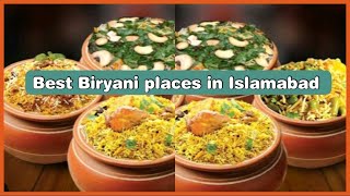 Looking For The Best Biryani In Islamabad Check Out Our Top Five Picks biryani biryanilovers [upl. by Thoer]