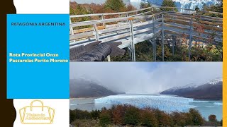 2024 04 20 Passarelas do Glaciar Perito Moreno [upl. by Ayotaj]