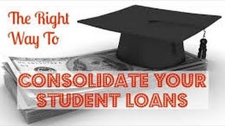 Consolodate Graduate Student Loans [upl. by Riha]