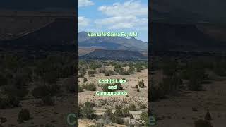 Vanlife Santa Fe NM and Cochiti Lake Campgrounds [upl. by Atinreb319]