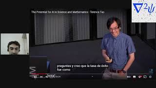 Reacción a Terence Tao hablando sobre el potencial de la IA [upl. by Mellicent]