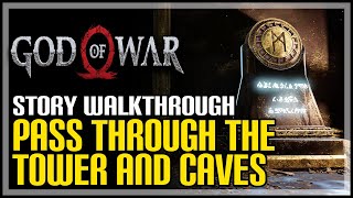 Pass Through The Tower and Caves God of War [upl. by Assir]