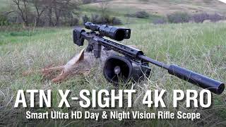 The Only Digital Day amp Night Vision Rifle Scope You Will Ever Need Is The ATN XSight4K Pro [upl. by Zapot]