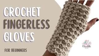 How to Crochet Fingerless Gloves – BeginnerFriendly StepbyStep Guide [upl. by Assiralk]