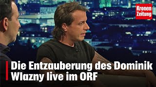 Die Entzauberung des Dominik Wlazny live im ORF  kronetv NEWS [upl. by Tnemelc265]