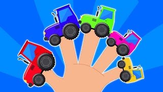 SattelzugFingerFamilie  Cartoon für Kinder  Bildungs Video  Tractor Finger Family [upl. by Anita]