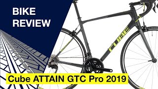 Cube ATTAIN GTC Pro 2019 Bike review [upl. by Valentia]