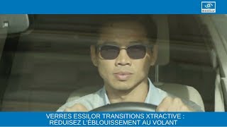 Verres Essilor Transitions XTRActive  réduisez léblouissement au volant [upl. by Ettennej933]