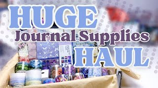 Huge Creative Journal Haul amp Unboxing from Journalsay [upl. by Twum144]