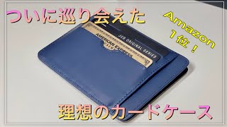 Amazonで1位にもなった！ お札もカードも取り出しやすい！金属製カード入れても使い勝手が良い本革カードケースを紹介！【カードケース 財布 ミニマル キャッシュレス クレジットカード】 [upl. by Westphal]