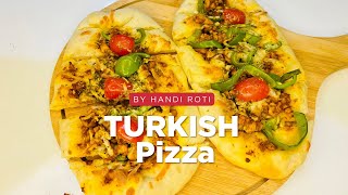 The ULTIMATE Turkish Pide Recipe 😍 I Make This Every Week [upl. by Frayda]