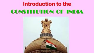 BEd Notes CONSTITUTION OF INDIA [upl. by Tebzil249]