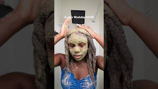 ASMR 4c Hair Washday asmr asmrsounds washday naturalhair hairgrowth [upl. by Willard]