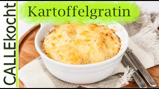 Kartoffelgratin selber machen  Omas Rezept für Kartoffelauflauf [upl. by Gnehc]