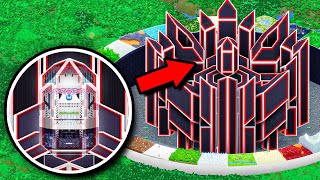 The CENTER of the BIGGEST SURVIVAL BASE in Minecraft [upl. by Joey]