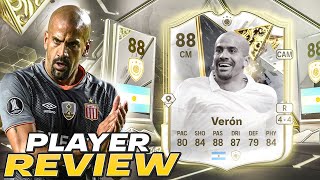 👀88 CENTURIONS ICON VERÓN SBC PLAYER REVIEW  EA FC 25 ULTIMATE TEAM [upl. by Adriano]