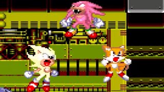 Sonic 2 But You Play As Sonic Knuckles amp Tails [upl. by Joel]