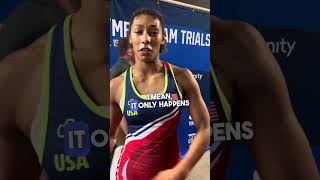 Kennedy Blades what does it mean to compete at the Olympic Trials [upl. by Zelig]