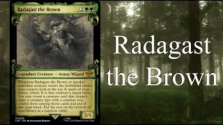 Lets Build a Radagast the Brown Commander Deck [upl. by Cristabel]