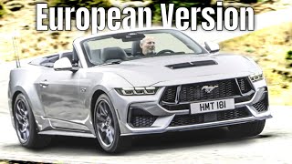 2024 Ford Mustang GT 50 Cabriolet European Version Revealed [upl. by Nehepts]