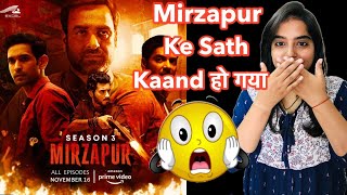 Mirzapur Season 3 vs Panchayat Season 3  Deeksha Sharma [upl. by Netsreik982]