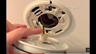 How to Properly amp Safely Remove Smoke DetectorAlarm  FAST amp EASY [upl. by Adelric]