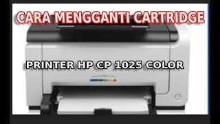 CARA MENGGANTI CARTRIDGE TONER PRINTER HP CP1025 COLOR [upl. by Thomasina]