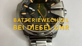 Batteriewechsel bei Diesel Uhr [upl. by Gwynne]