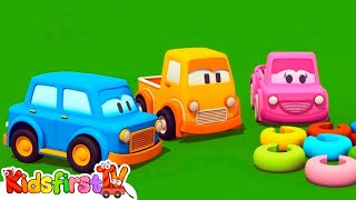 Learn colors with Clever Cars Learning videos [upl. by Innaig683]