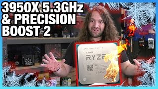 AMD R9 3950X Frequency vs Temperature Scaling amp 53GHz OC Stream Recap [upl. by Brower]