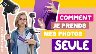 Photographe de produits la difficulté de travailler seule  Studio Vlog 0009 Partie 1 [upl. by Aipotu537]