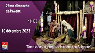 Messe du dimanche 10 décembre 2023  Couvent Saint Antoine [upl. by Sibilla624]